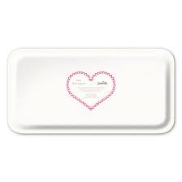 Jamida of Sweden Fabulous Rectangle Tray - Pink Large 43x22cm by Asta Barrington - Picture 3 of 3
